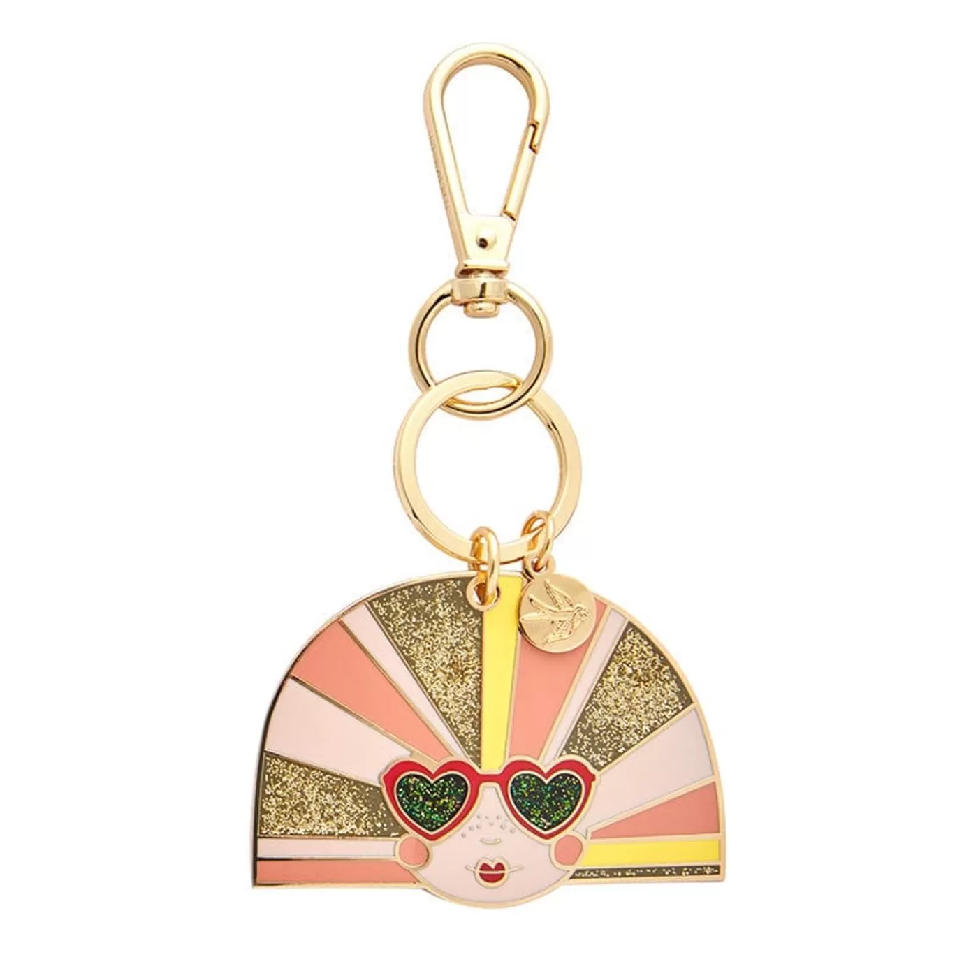 Erstwilder Groovy U.V. Enamel Key Ring* Enamel Key Rings