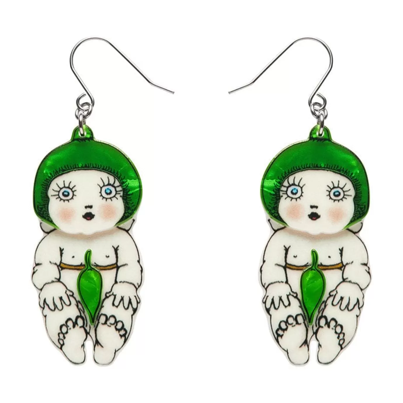 Erstwilder Gumnut Babies Drop Earrings* Earrings