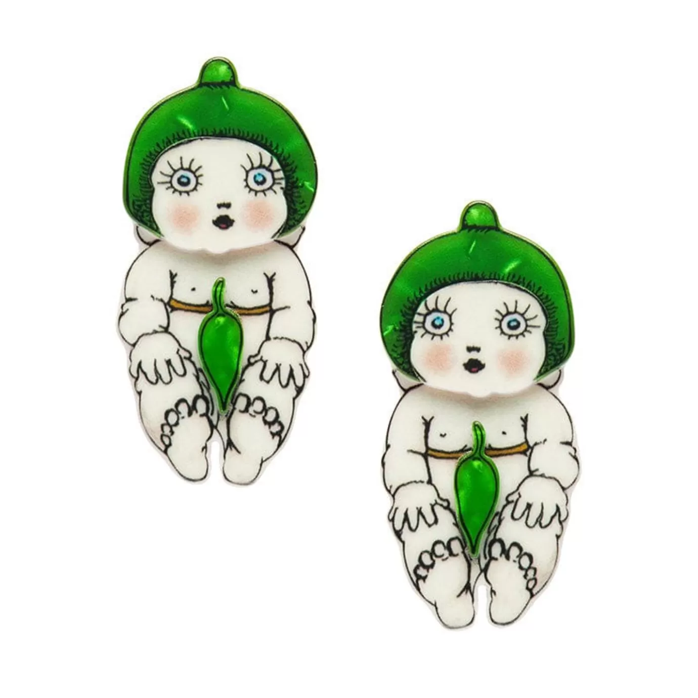Erstwilder Gumnut Babies Hair Clips Set - 2 Piece* Hair Clips & Claws