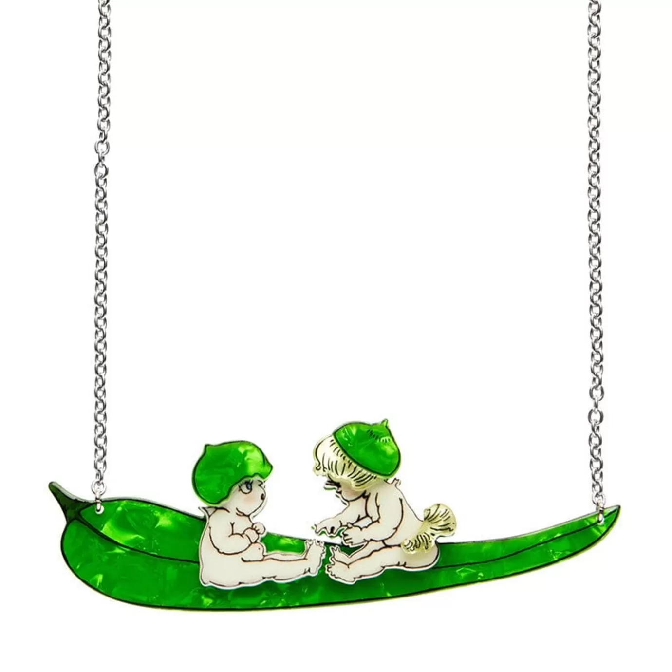 Erstwilder Gumnut Twins Necklace* Necklaces
