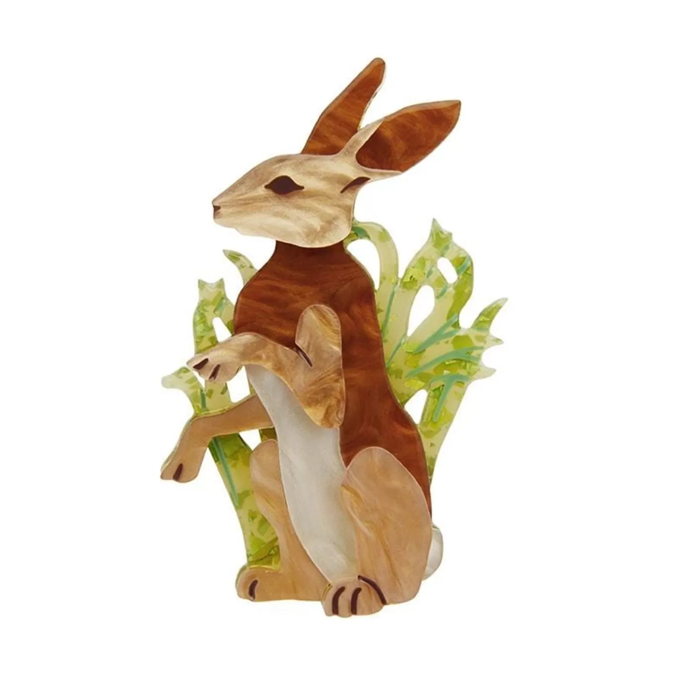 Erstwilder Habitual Hare Brooch* Brooches