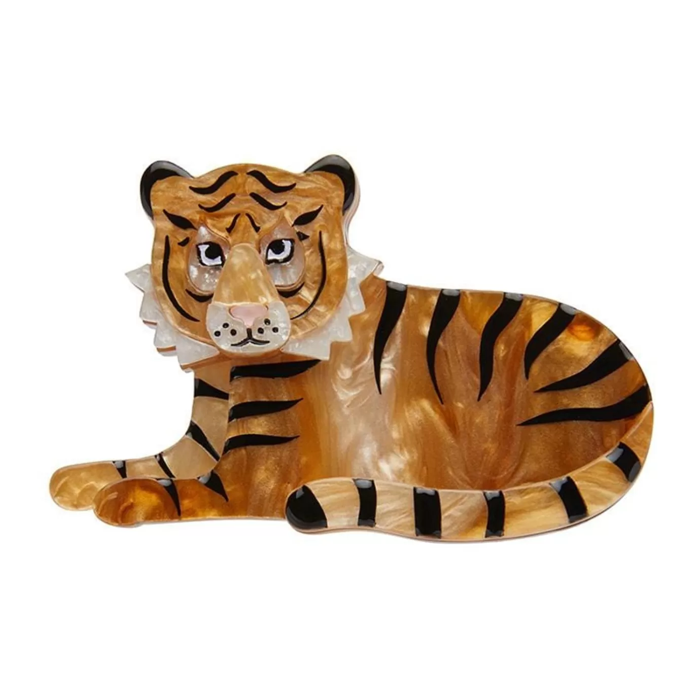 Erstwilder Hairy Hobbes Tiger Brooch* Brooches