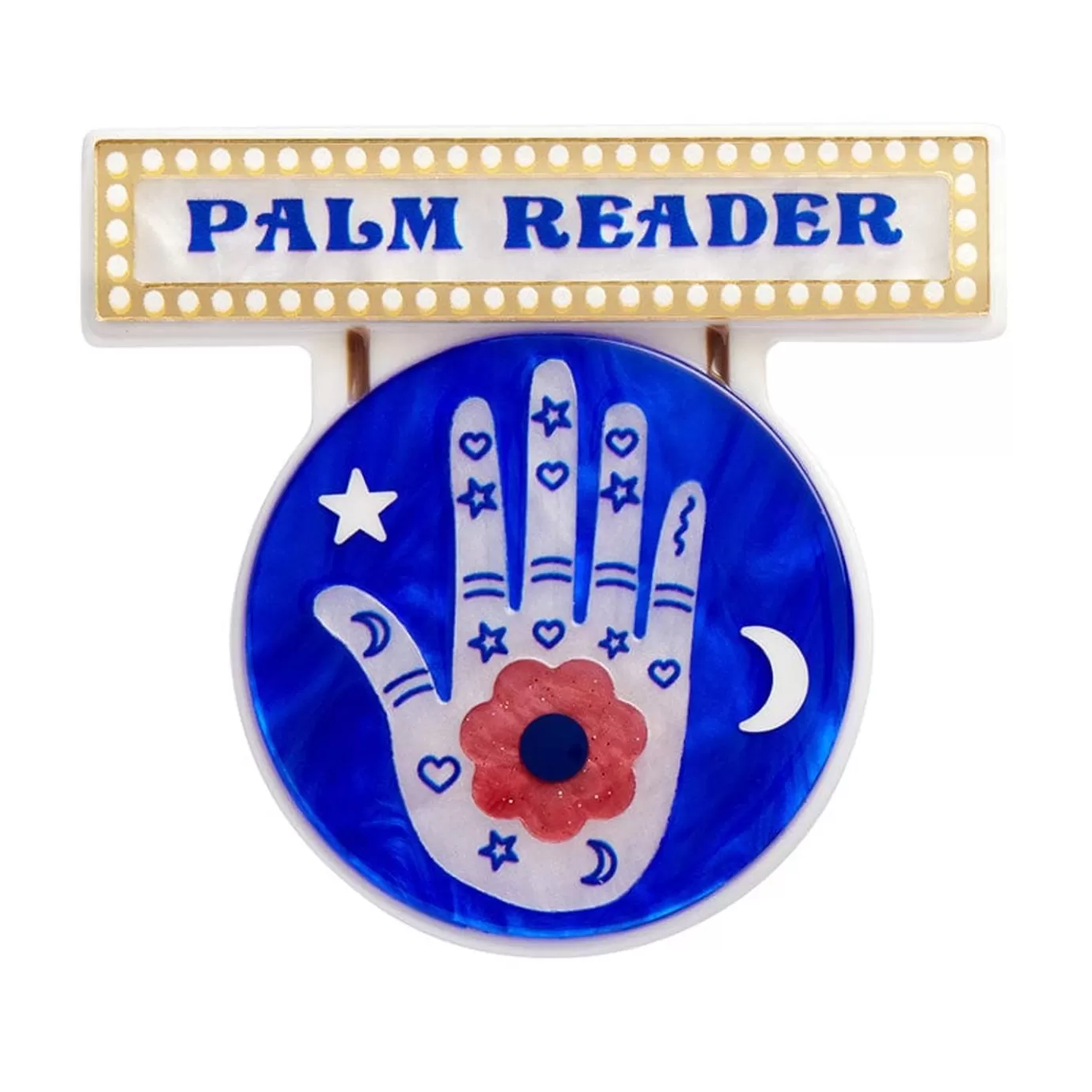 Erstwilder Hands-On Clairvoyance Brooch* Brooches