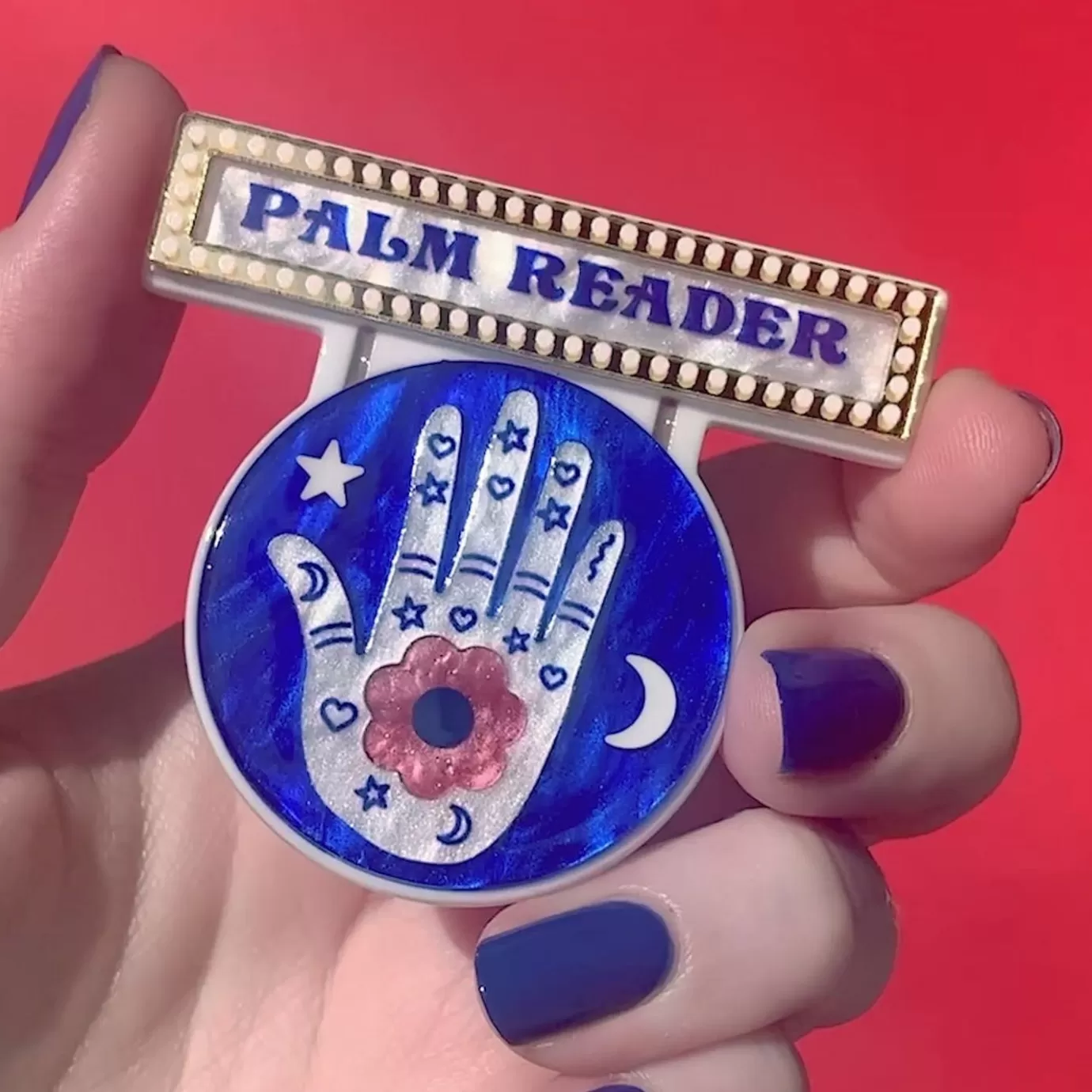 Erstwilder Hands-On Clairvoyance Brooch* Brooches