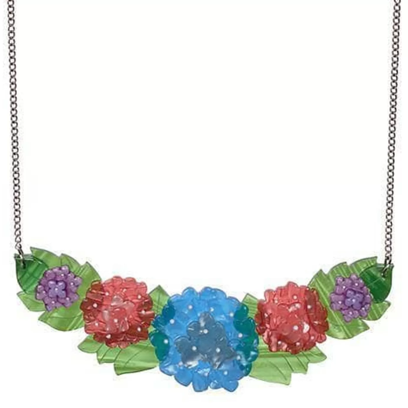 Erstwilder Harmonious Hydrangea Necklace* Necklaces