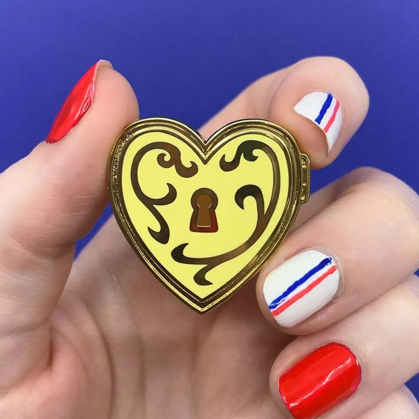 Erstwilder Heart Of Cache Enamel Pin* Enamel Pins
