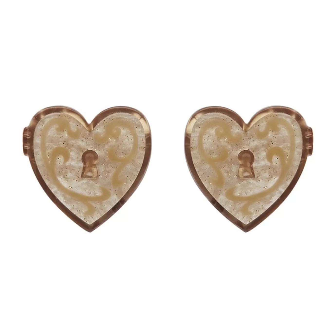 Erstwilder Heart Of Cache Stud Earrings* Earrings