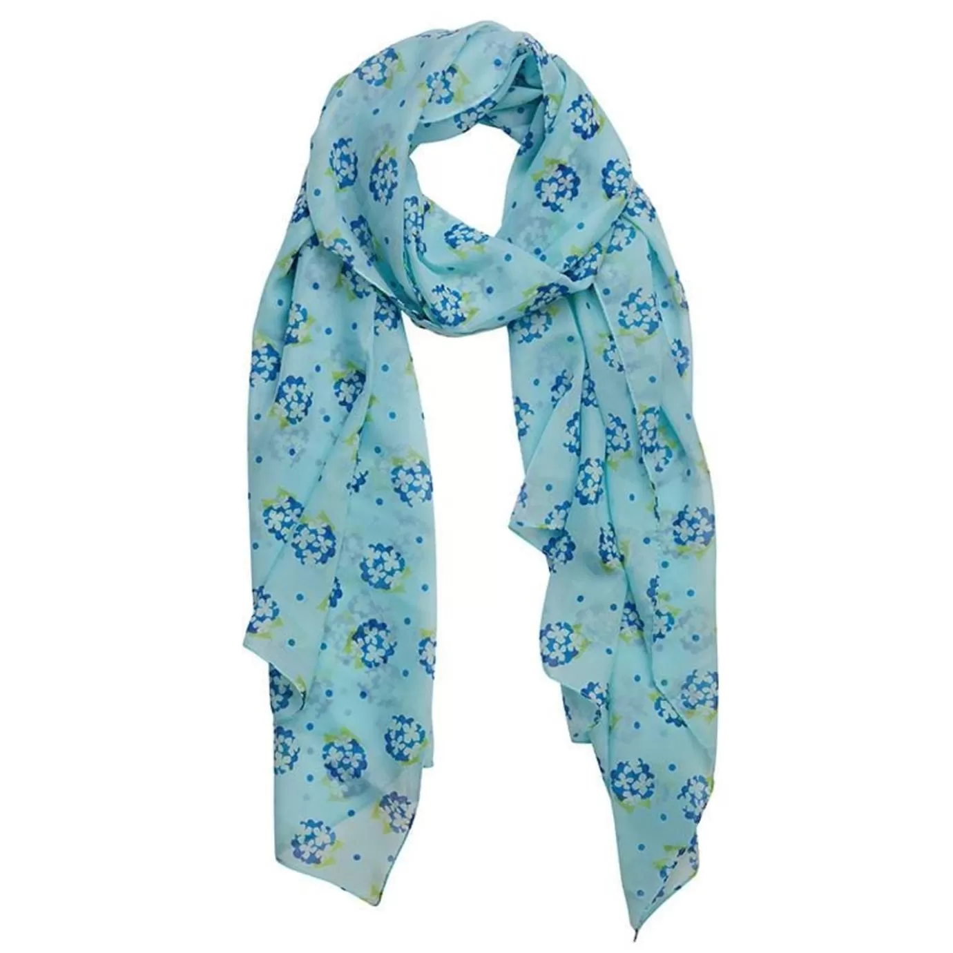 Erstwilder Heartfelt Hydrangea Neck Large Neck Scarf* Scarves