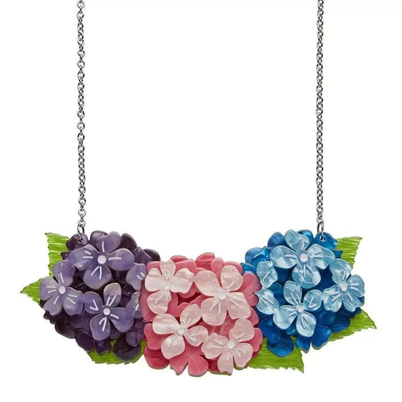 Erstwilder Heartfelt Hydrangea Necklace* Necklaces