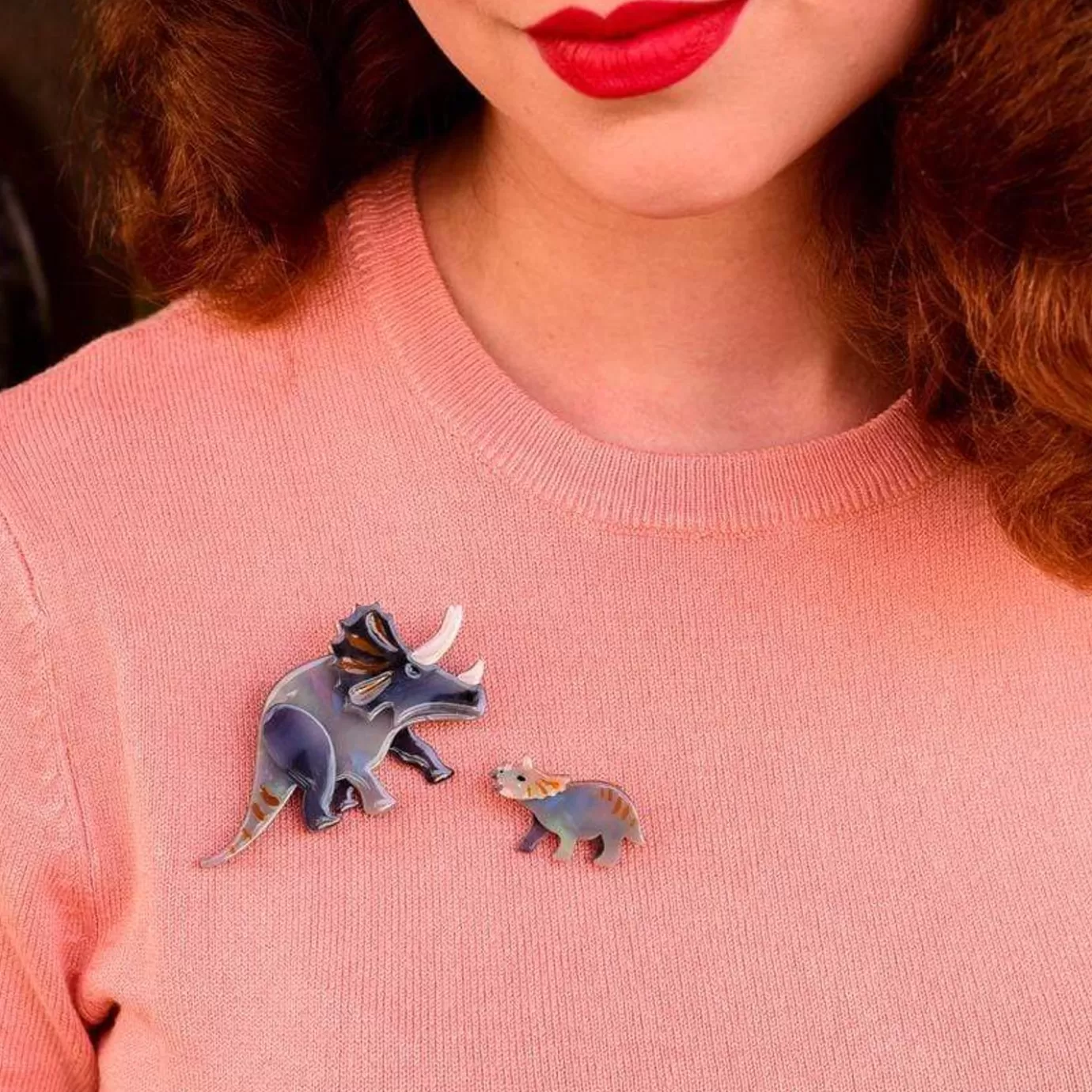 Erstwilder Herbivore Heritage Brooch Set* Brooches