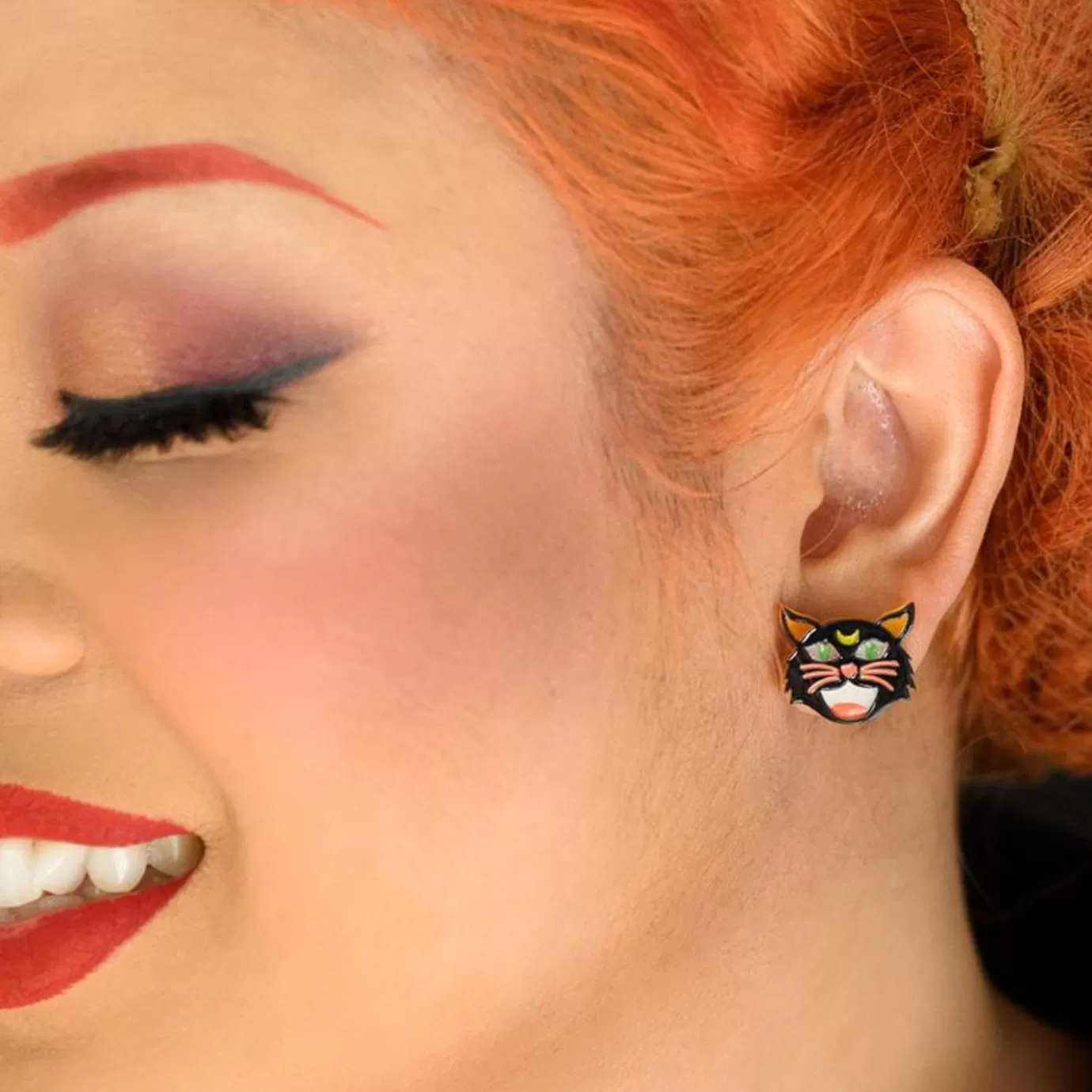 Erstwilder Hex Kitten Earrings* Earrings