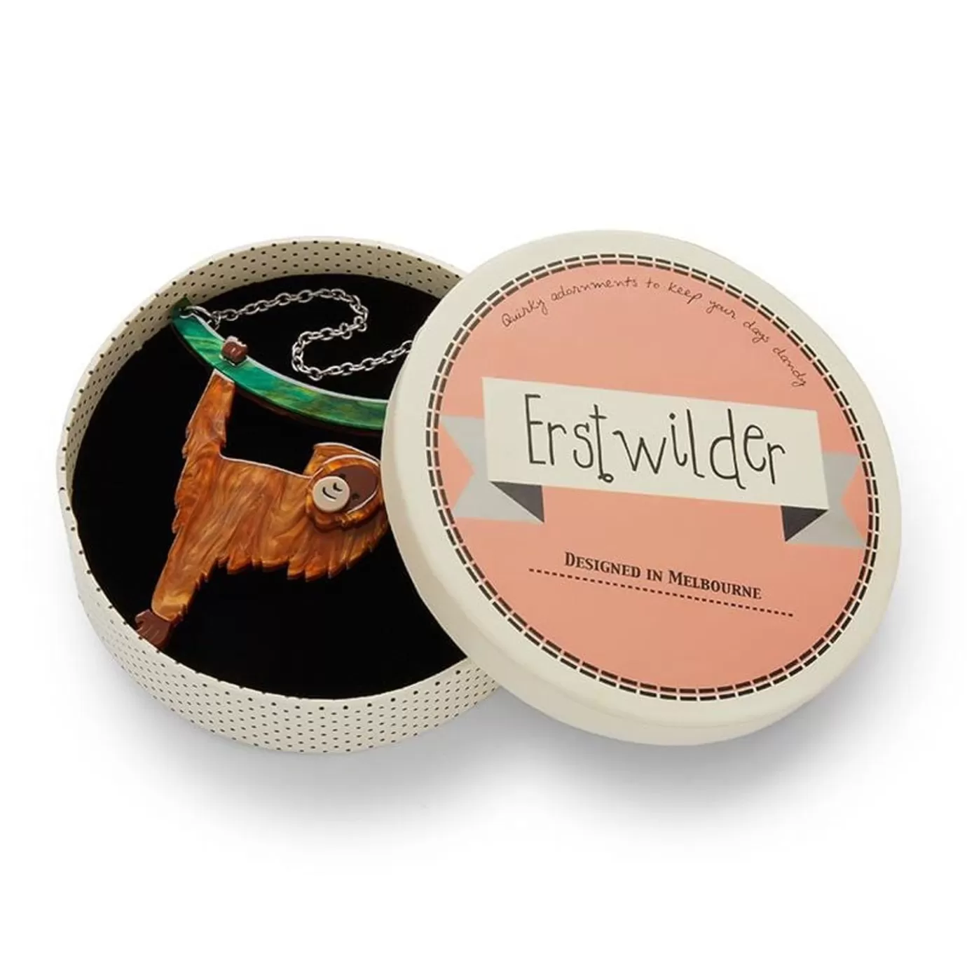 Erstwilder Hold On Louie Orangutan Necklace* Necklaces