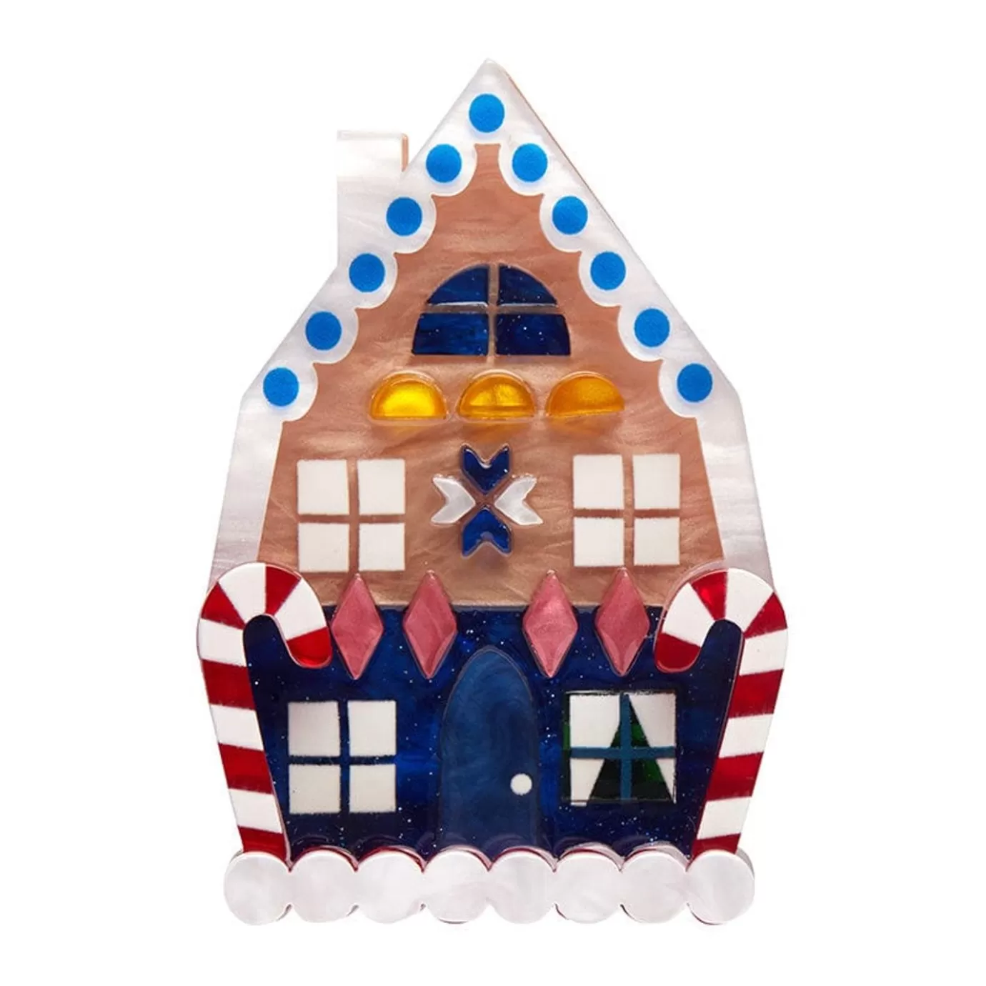 Erstwilder Holiday Home Brooch* Brooches