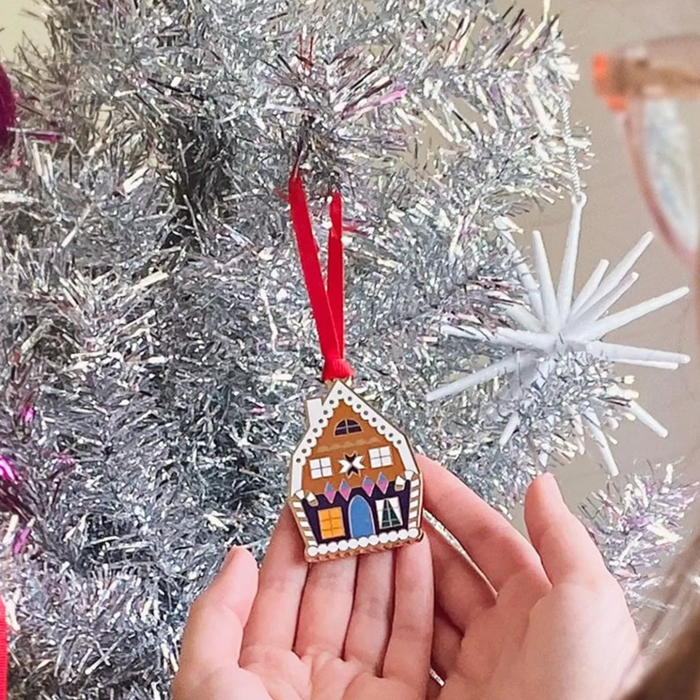 Erstwilder Holiday Home Enamel Tree Ornament* Tree Ornaments