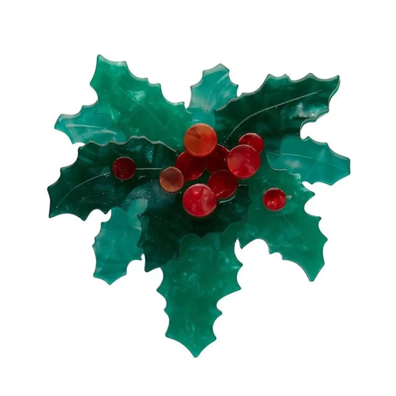 Erstwilder Holly Jolly Brooch* Brooches