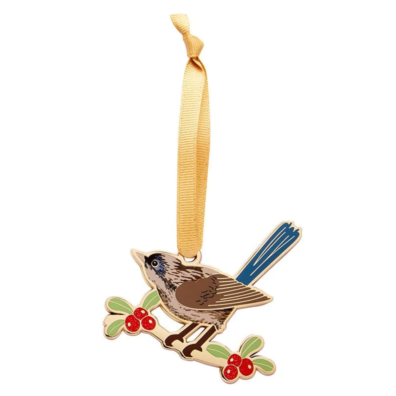 Erstwilder Holly Wagtail Christmas Tree Ornament* Tree Ornaments