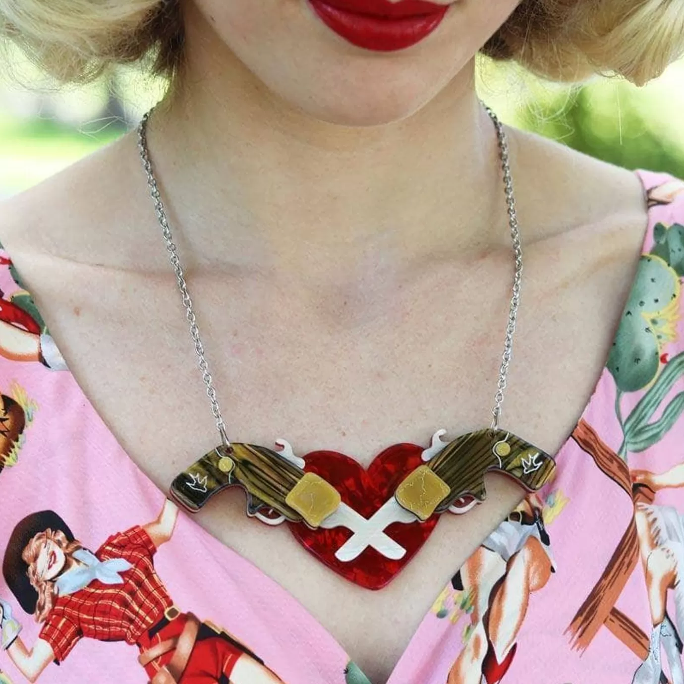 Erstwilder Holstered Love Necklace* Necklaces