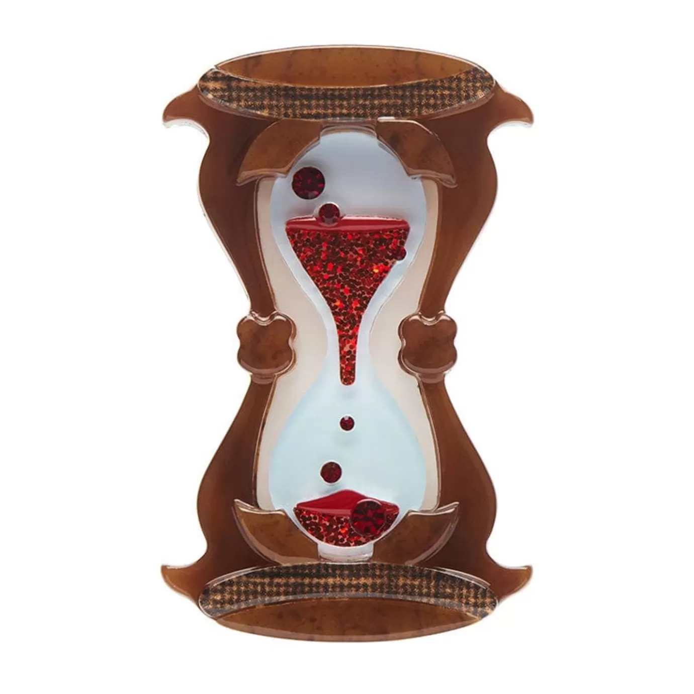 Erstwilder Hourglass Brooch* Brooches