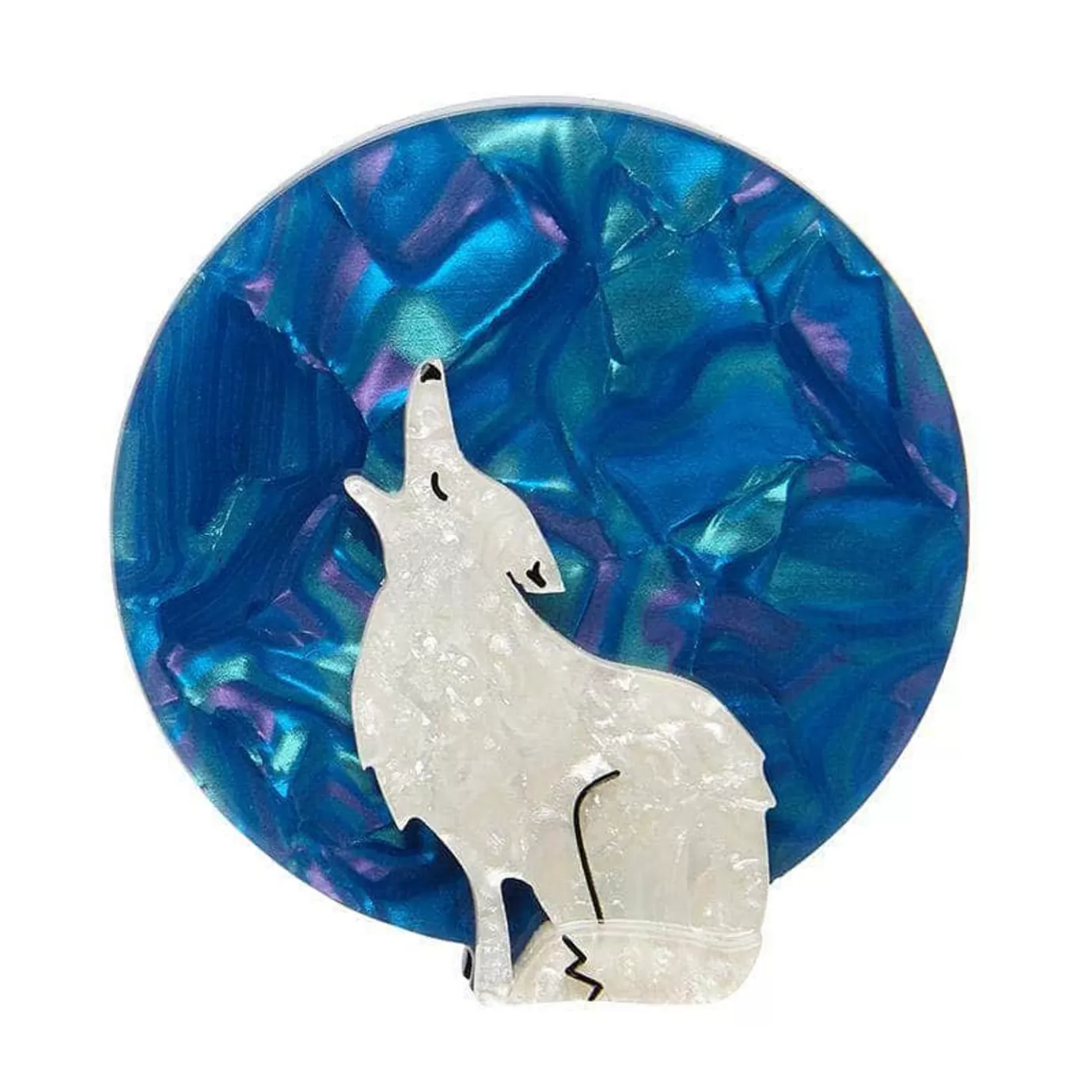 Erstwilder Howling At The Moon Brooch* Brooches