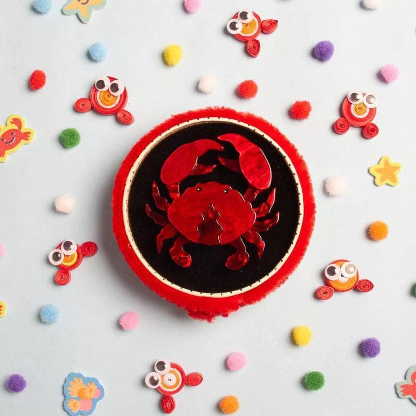 Erstwilder Huggable Decapod Brooch* Brooches