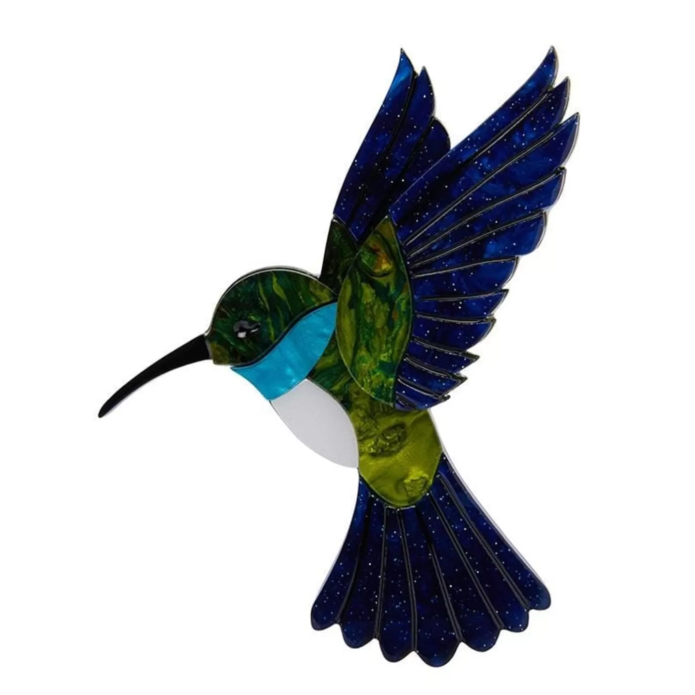 Erstwilder Hyacinth The Hummingbird Brooch* Brooches