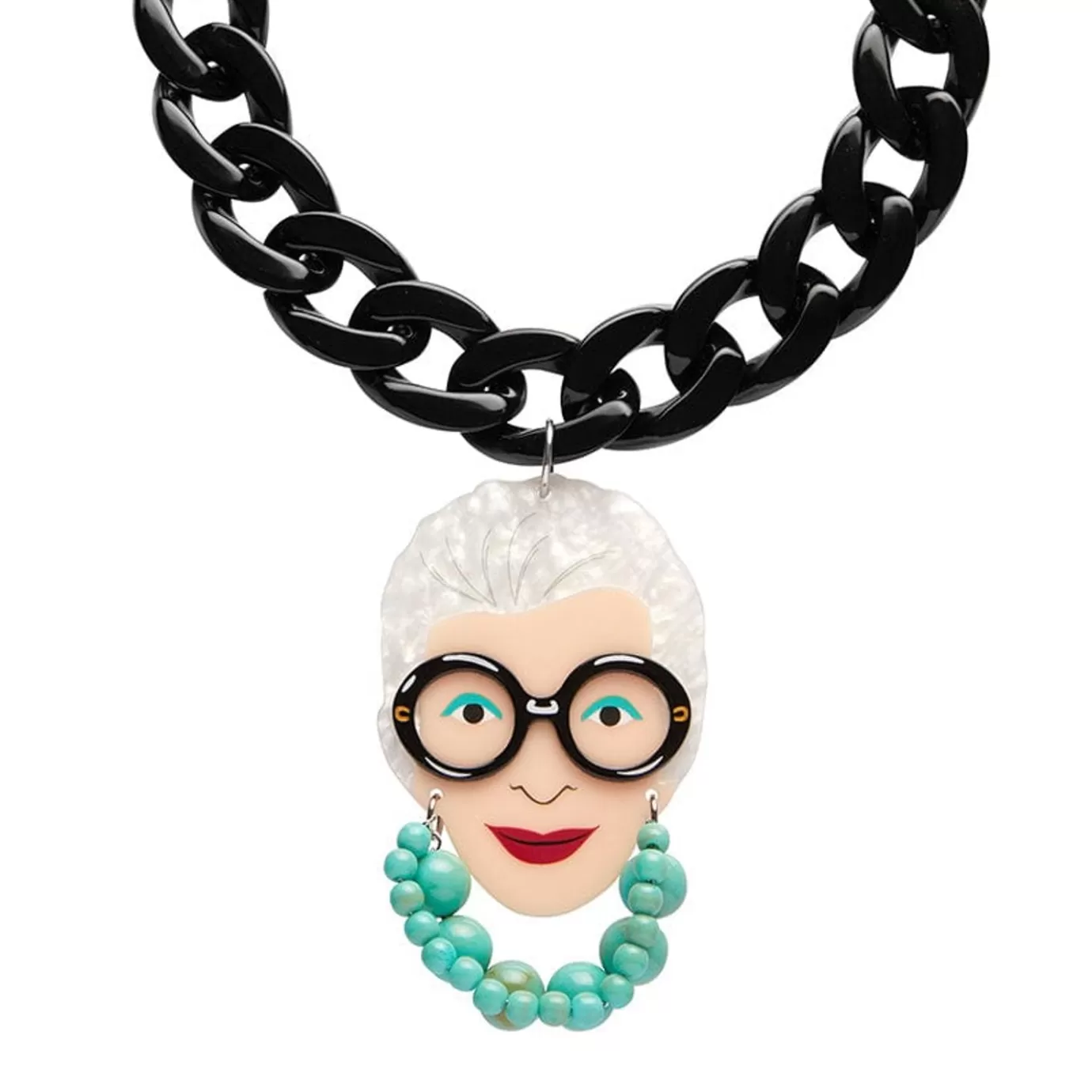 Erstwilder Iris The Style Icon Statement Necklace* Necklaces