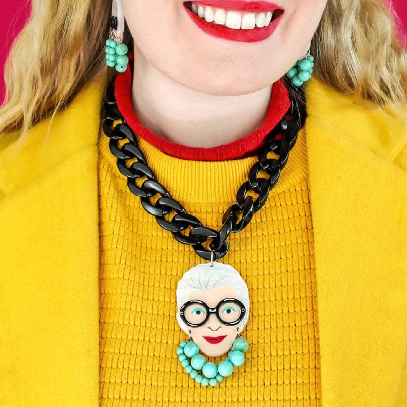 Erstwilder Iris The Style Icon Statement Necklace* Necklaces