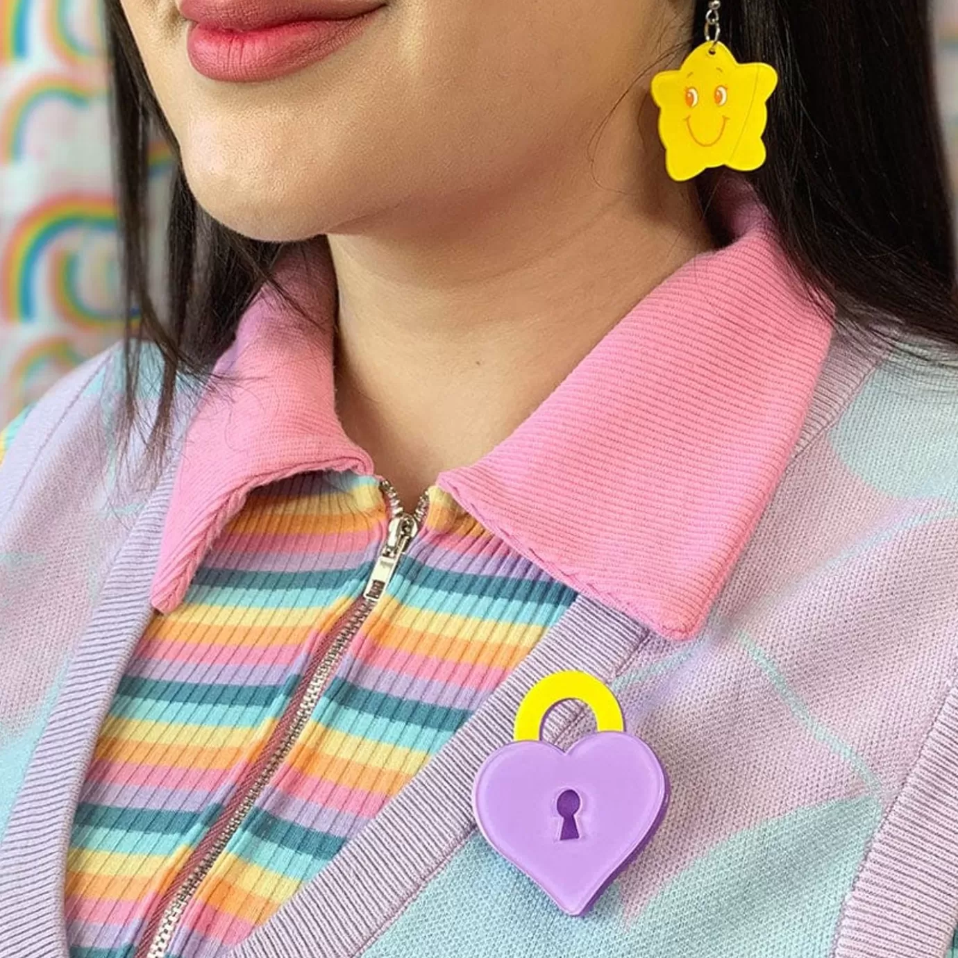 Erstwilder It'S A Secret Mini Brooch* Brooches