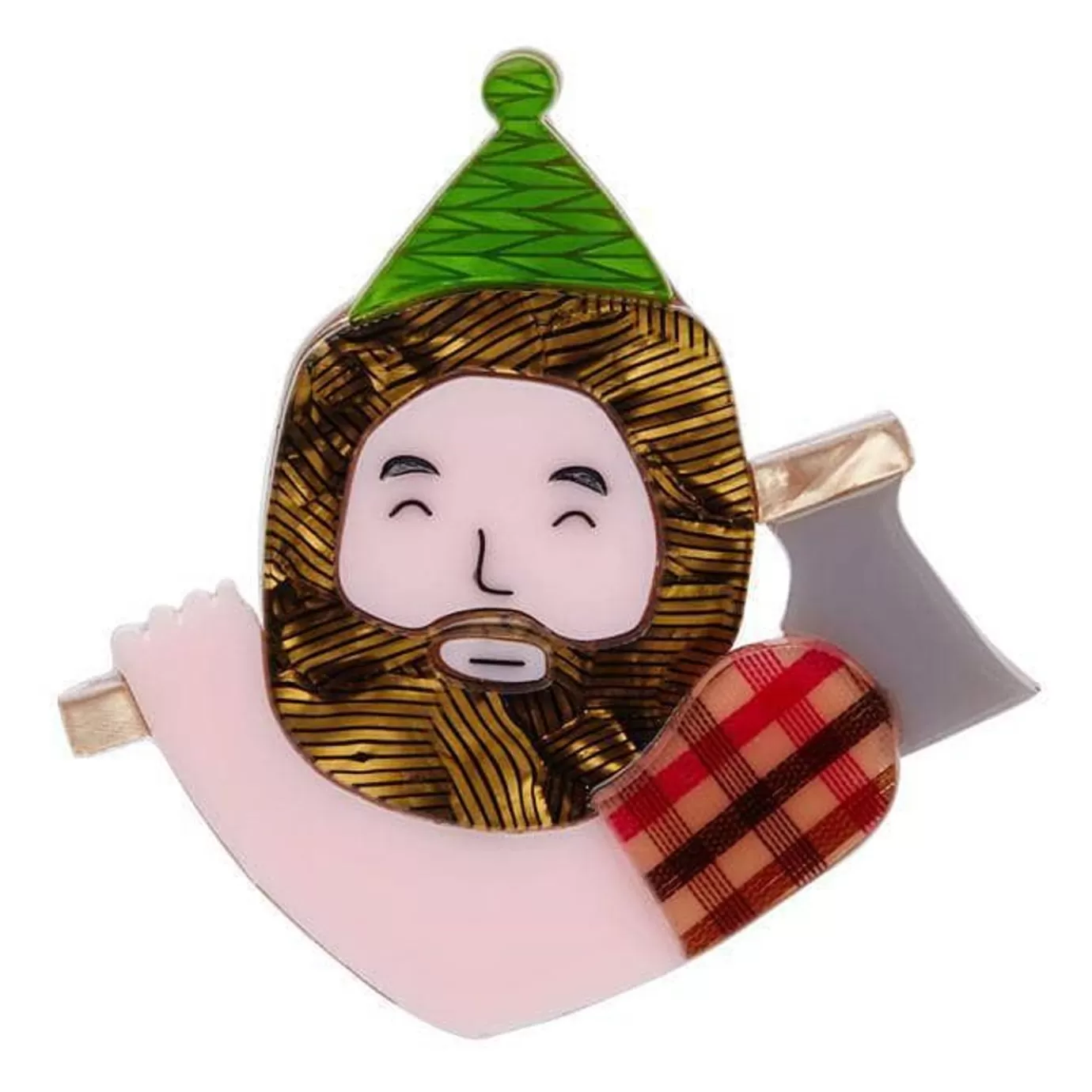 Erstwilder Jack Lumber Brooch* Brooches