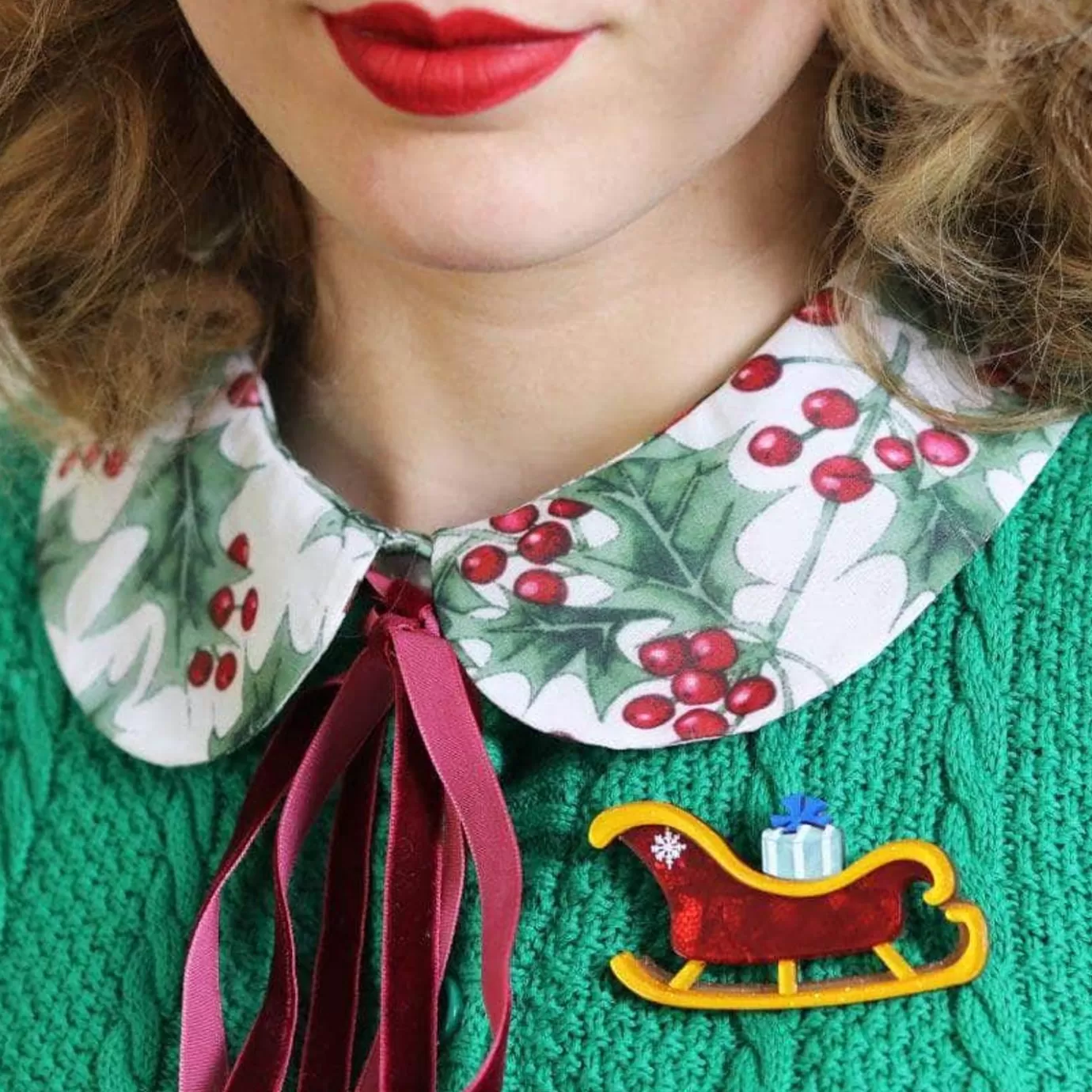Erstwilder Jingle Bells Brooch* Brooches