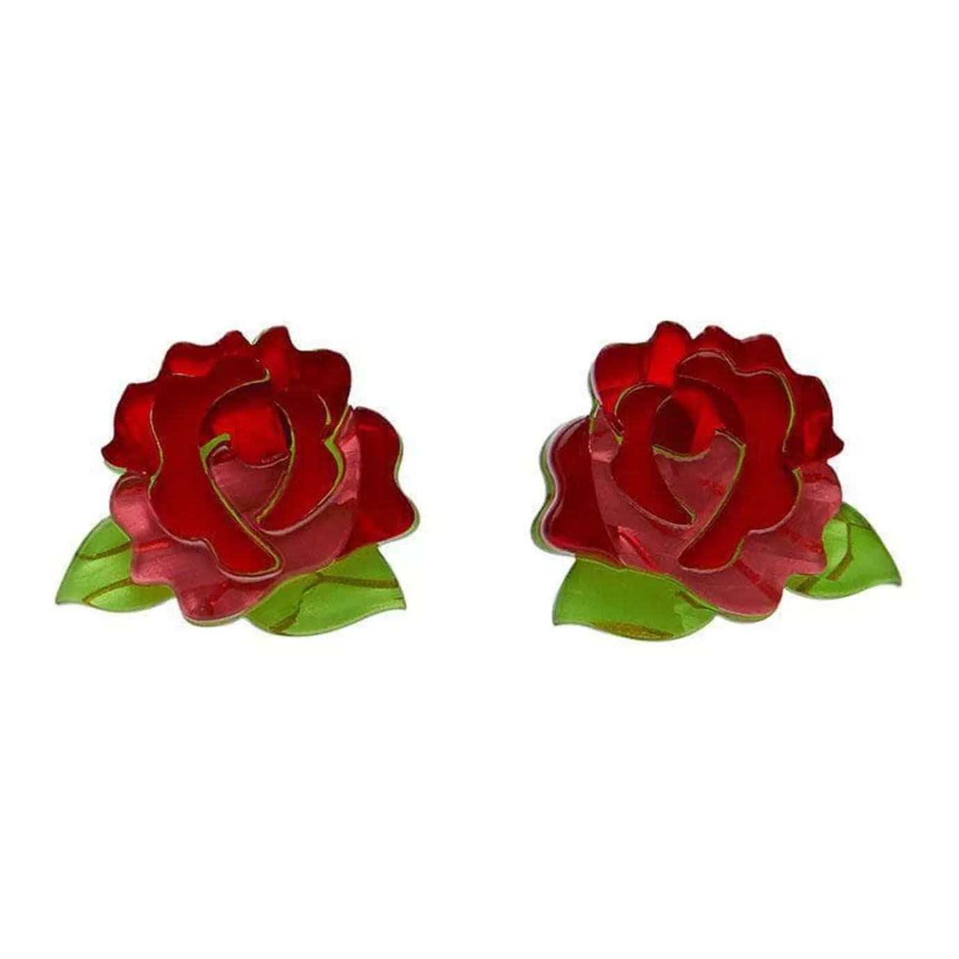 Erstwilder Juliet'S Blooms Rose Earrings* Earrings