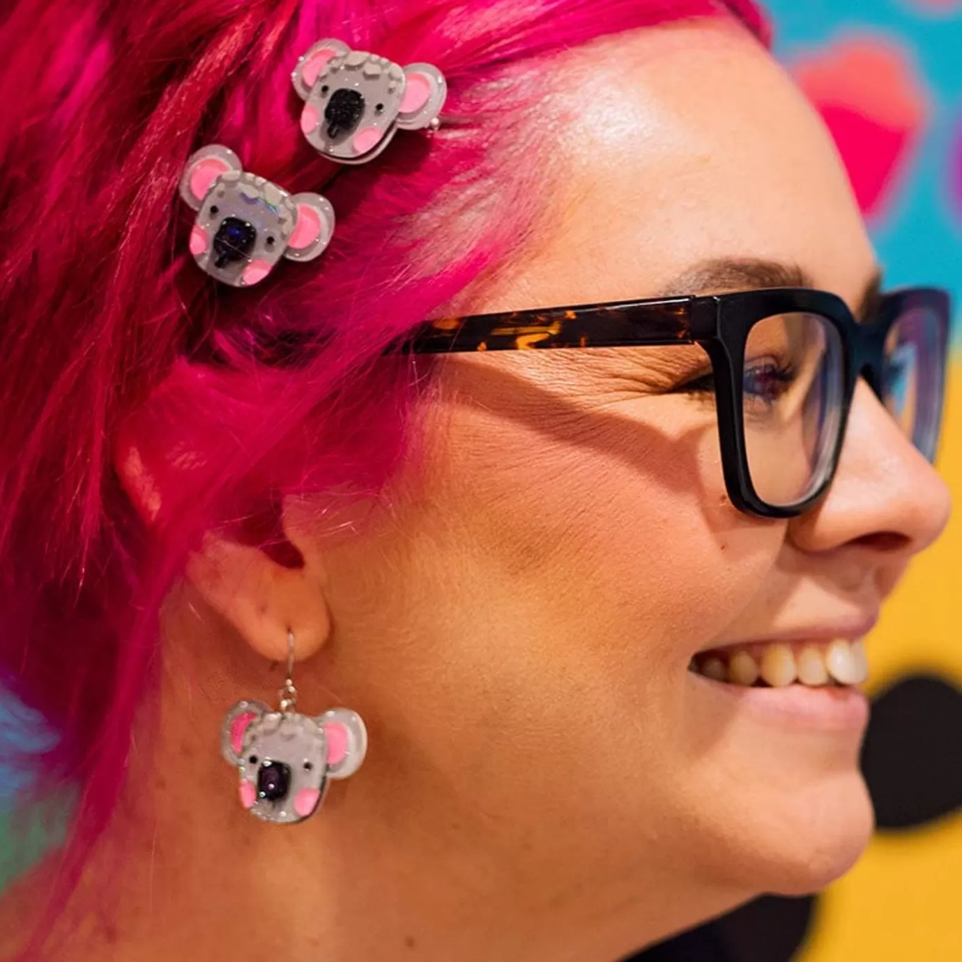 Erstwilder Keith The Koala Drop Earrings* Earrings