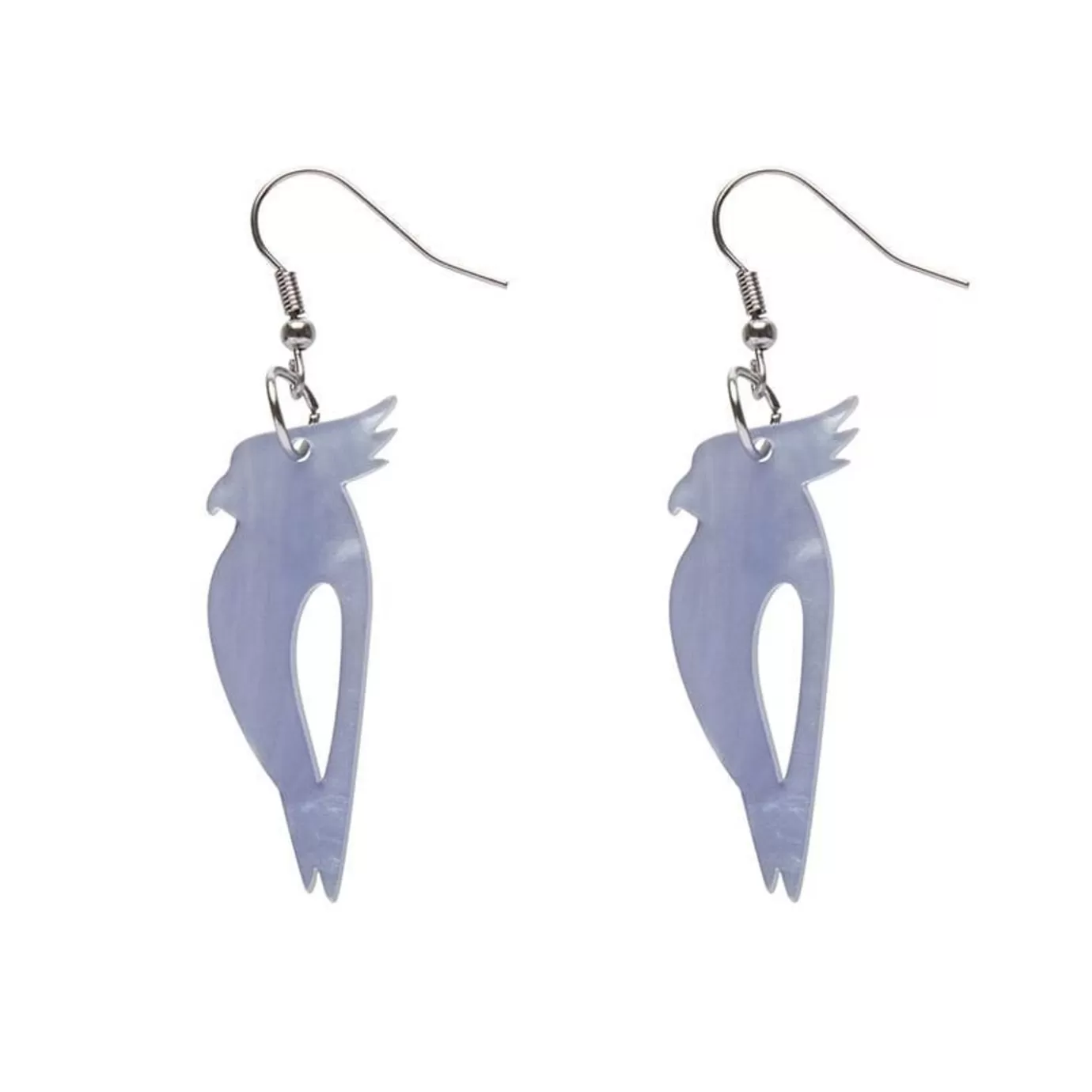 Erstwilder Kookaburra Ripple Resin Drop Earrings - Blue* Essential Earrings