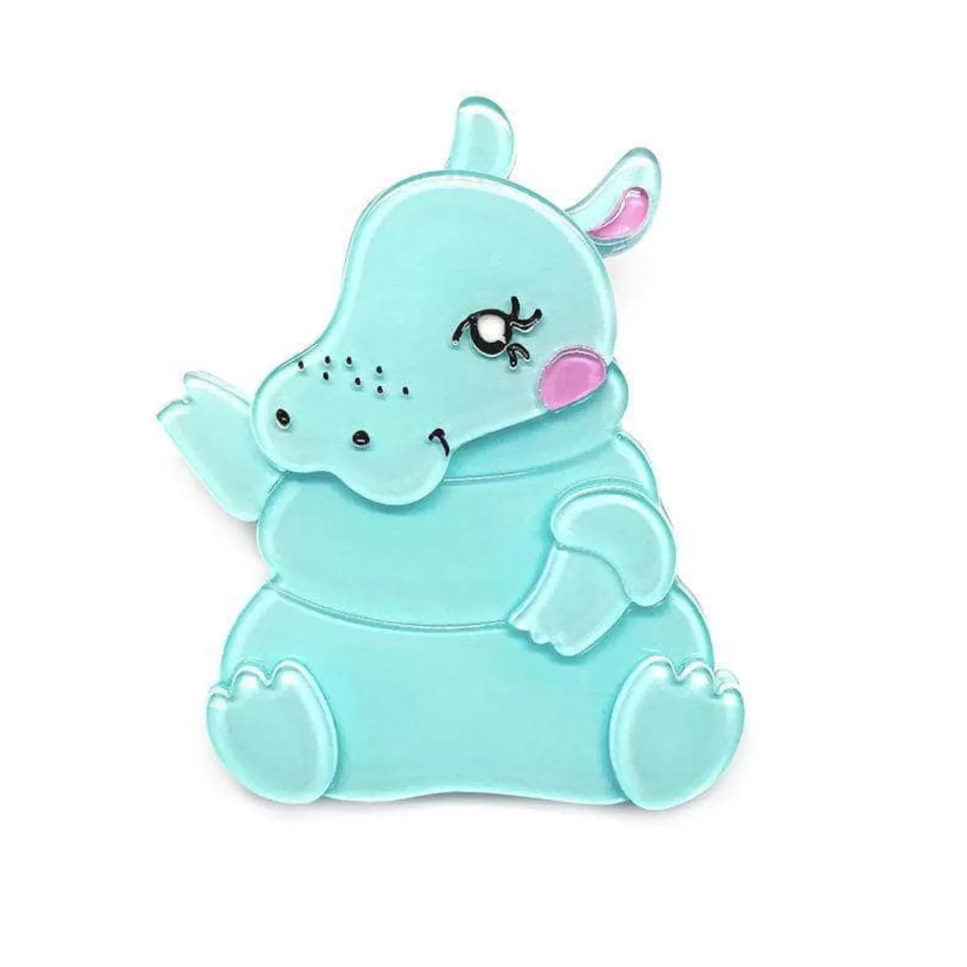 Erstwilder Kubu The Cutie Hippo Brooch* Brooches