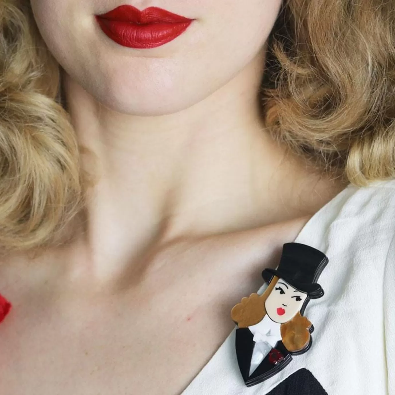 Erstwilder Lady Astaire Brooch* Brooches