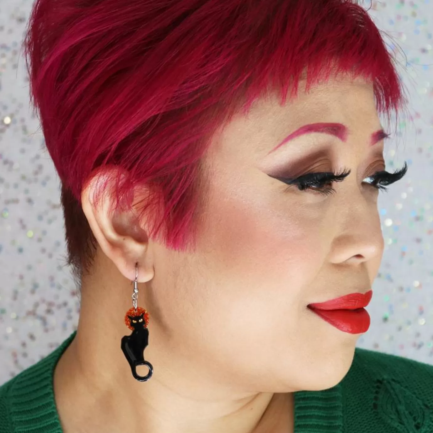Erstwilder Le Chat Noir Earrings* Earrings