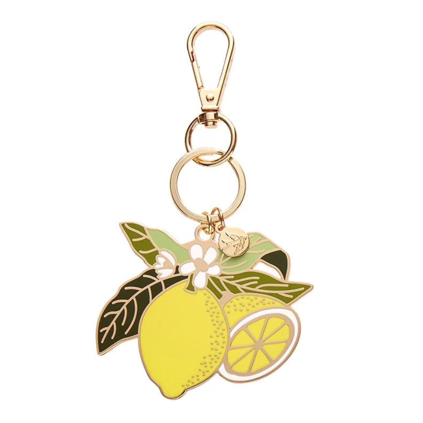 Erstwilder Lemon Drop Enamel Key Ring* Enamel Key Rings