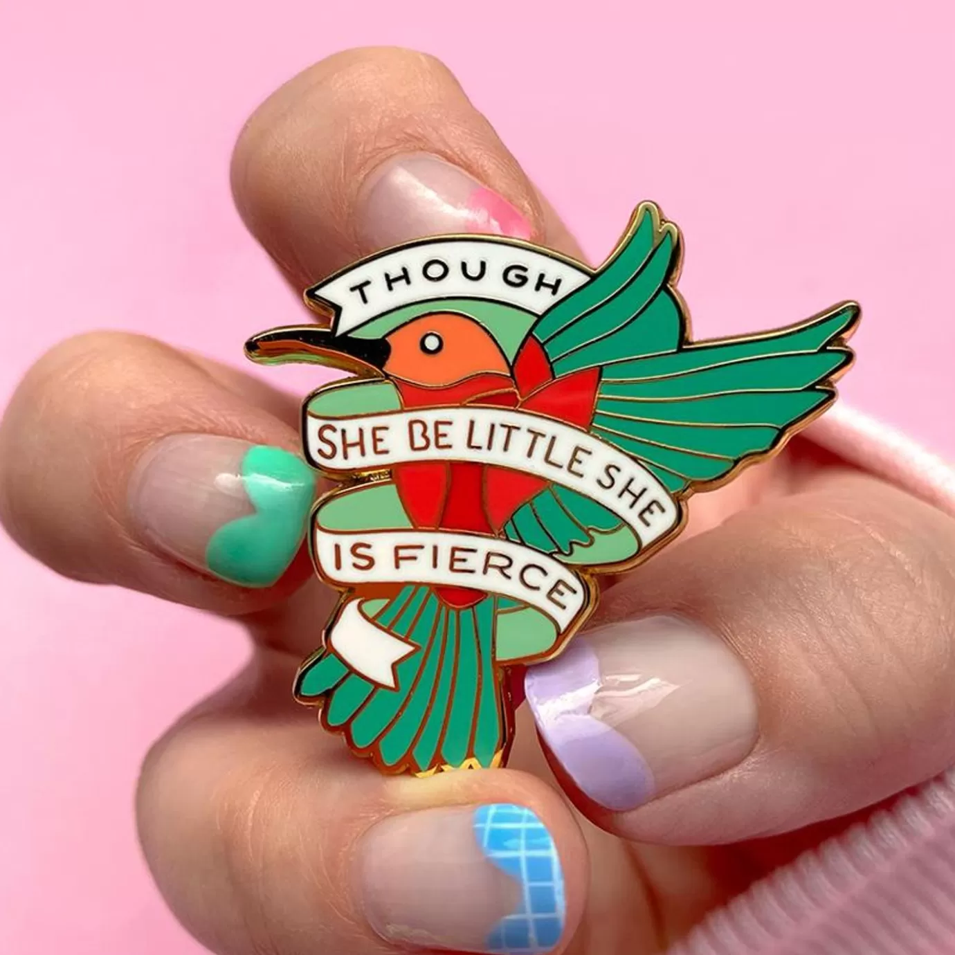 Erstwilder Little And Fierce Enamel Pin* Enamel Pins