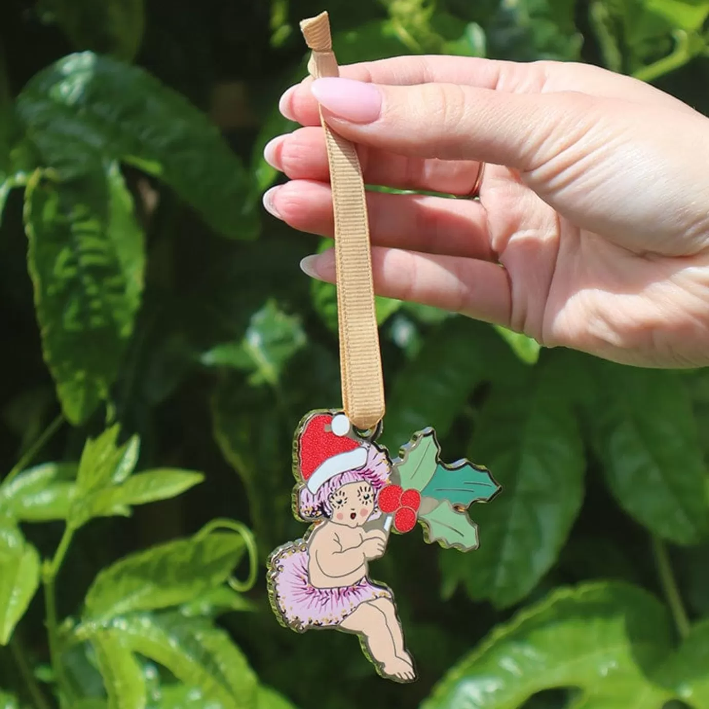 Erstwilder Little Ragged Christmas Blossom Tree Ornament* Tree Ornaments