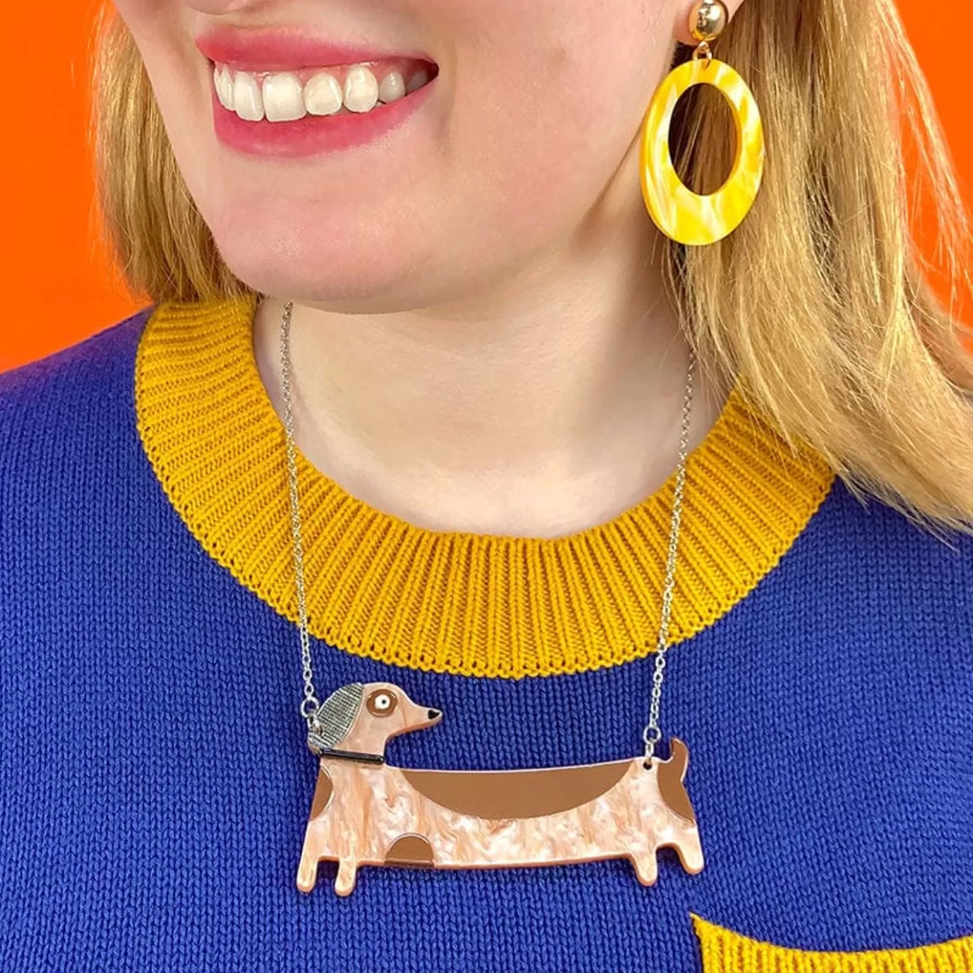 Erstwilder Long Dog Necklace* Necklaces