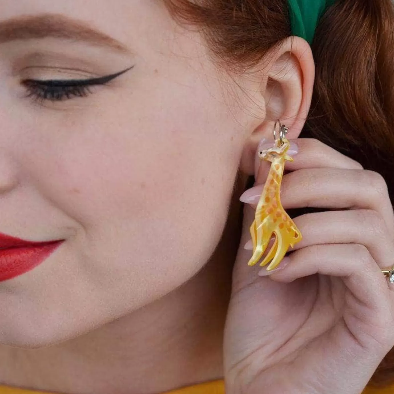 Erstwilder Long-Neck Lovers Earrings* Earrings