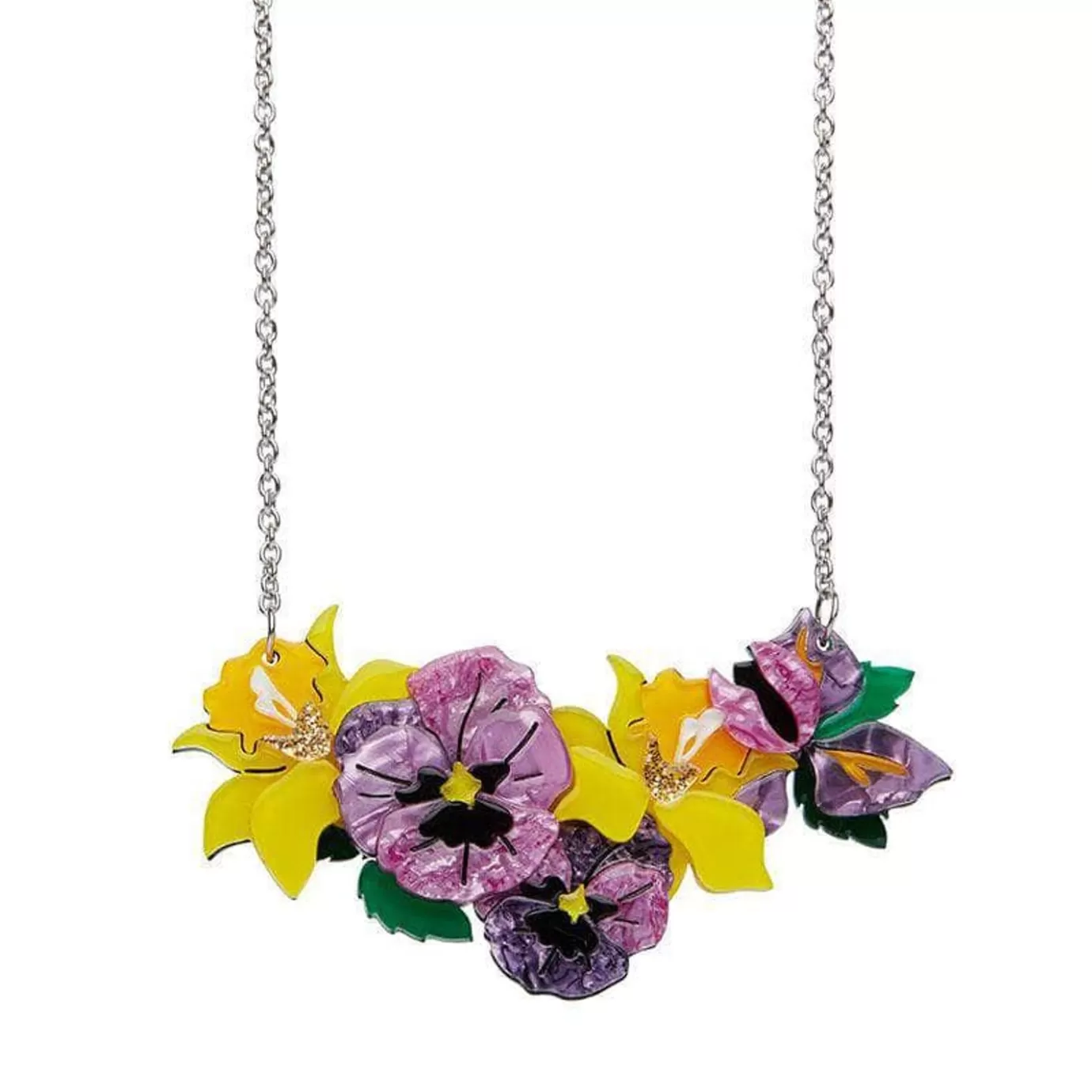 Erstwilder Love-In-Idleness Flower Necklace (Small)* Necklaces