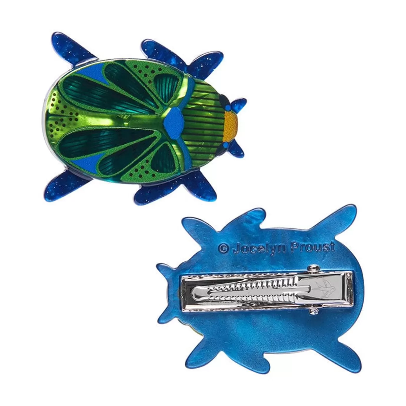 Erstwilder Luck Of The Beetle Hair Clips Set - 2 Piece* Hair Clips & Claws