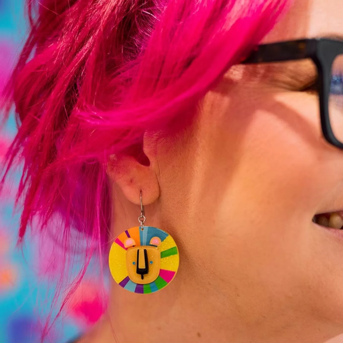 Erstwilder Luka The Lion Drop Earrings* Earrings