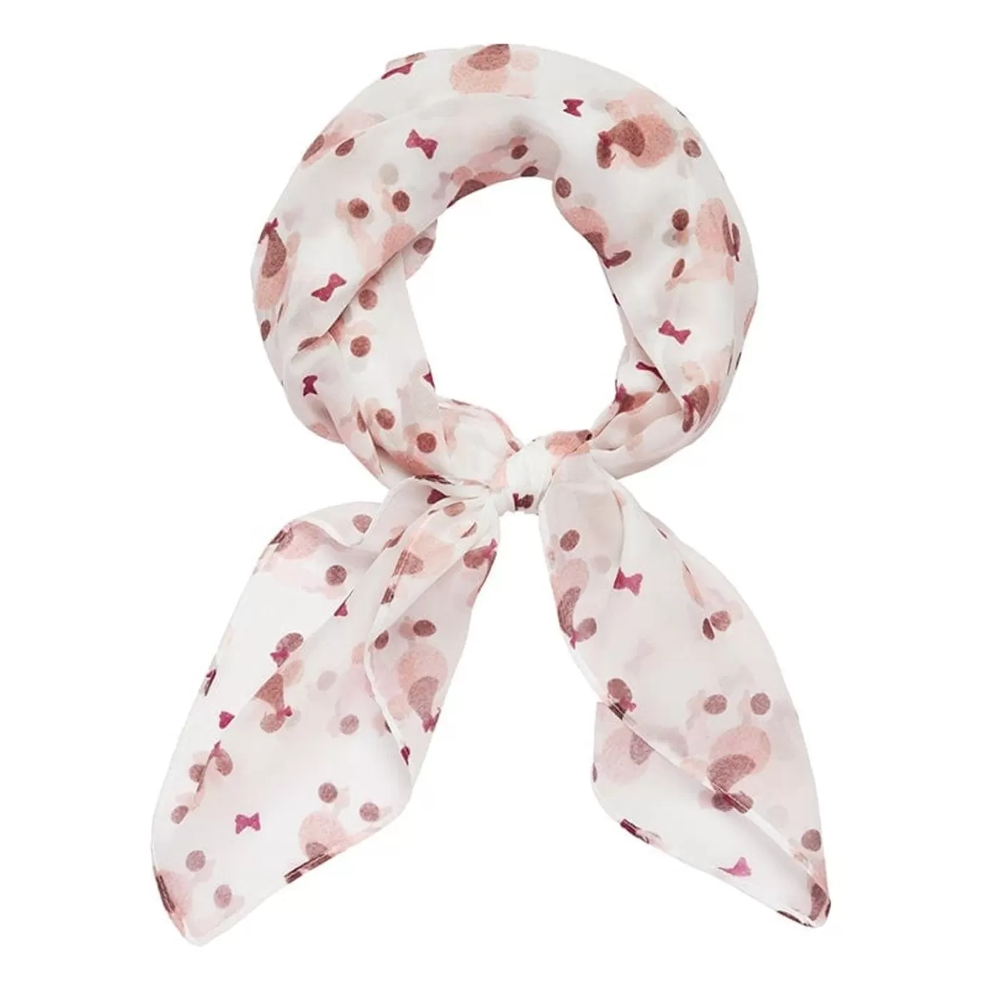 Erstwilder Madame Caniche Head Scarf - White* Scarves
