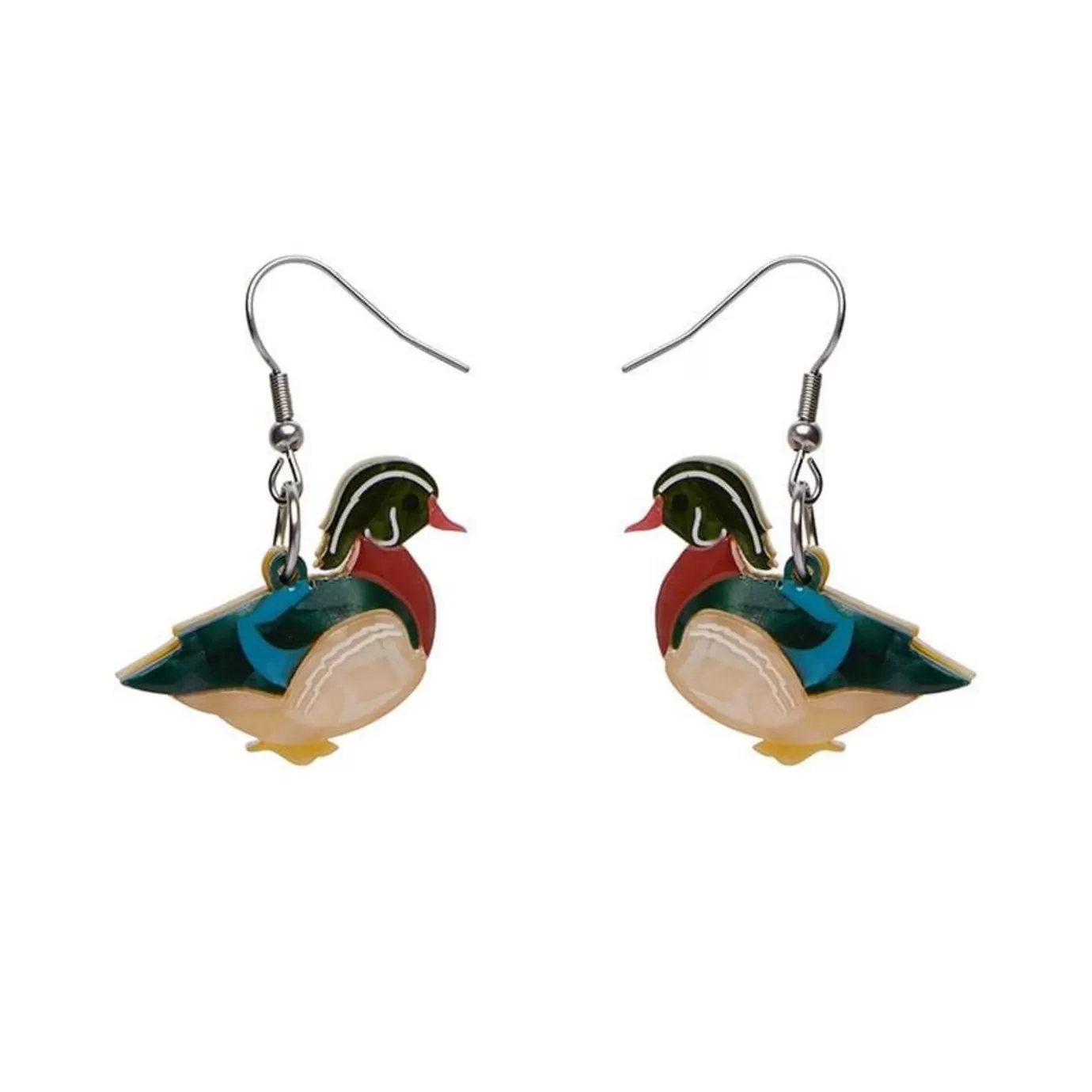 Erstwilder Mallard Ballard Drop Earrings* Earrings