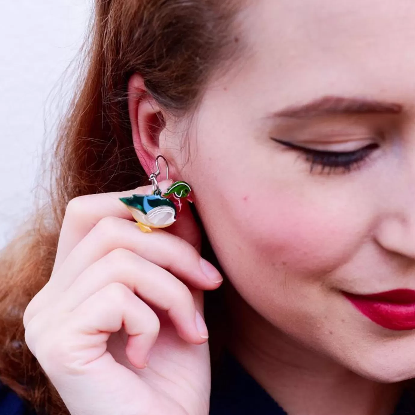 Erstwilder Mallard Ballard Drop Earrings* Earrings