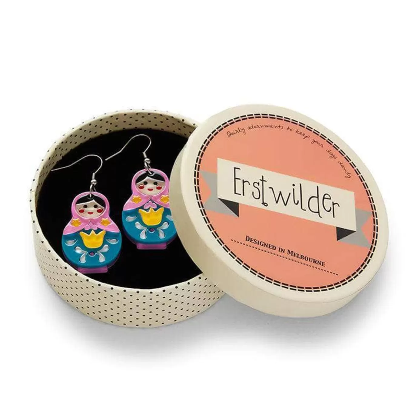 Erstwilder Matryoshka Memories Earrings* Earrings