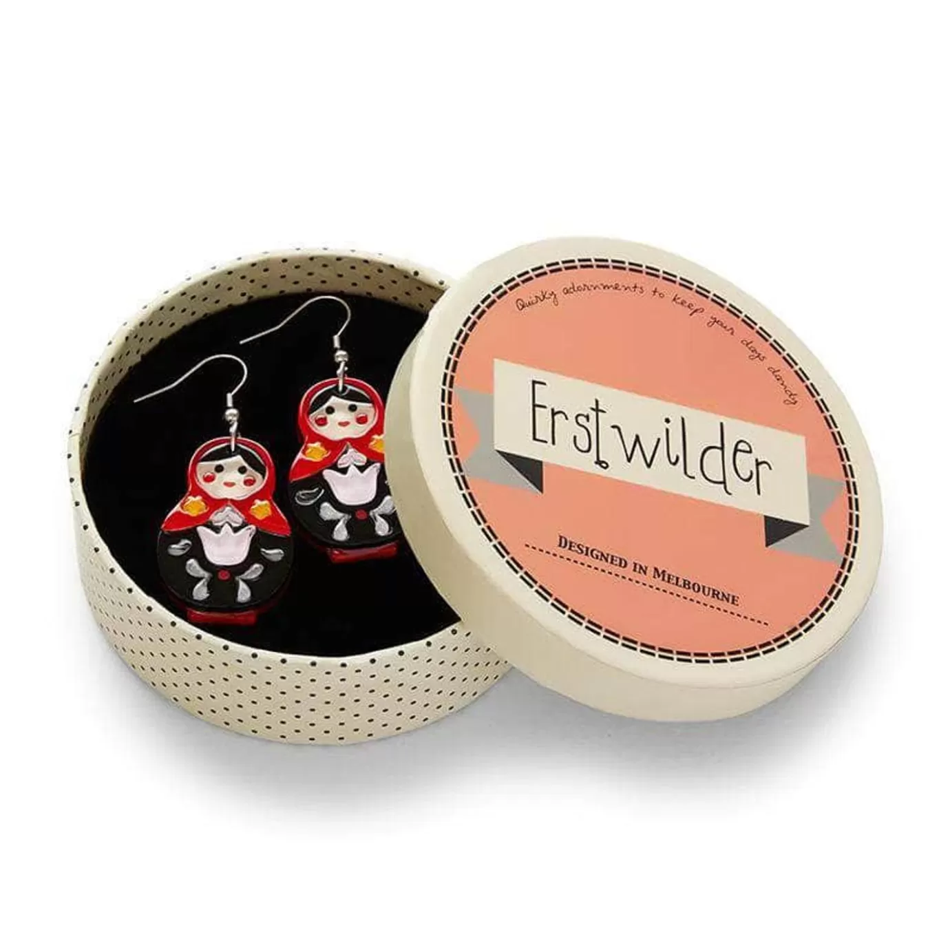 Erstwilder Matryoshka Memories Earrings* Earrings