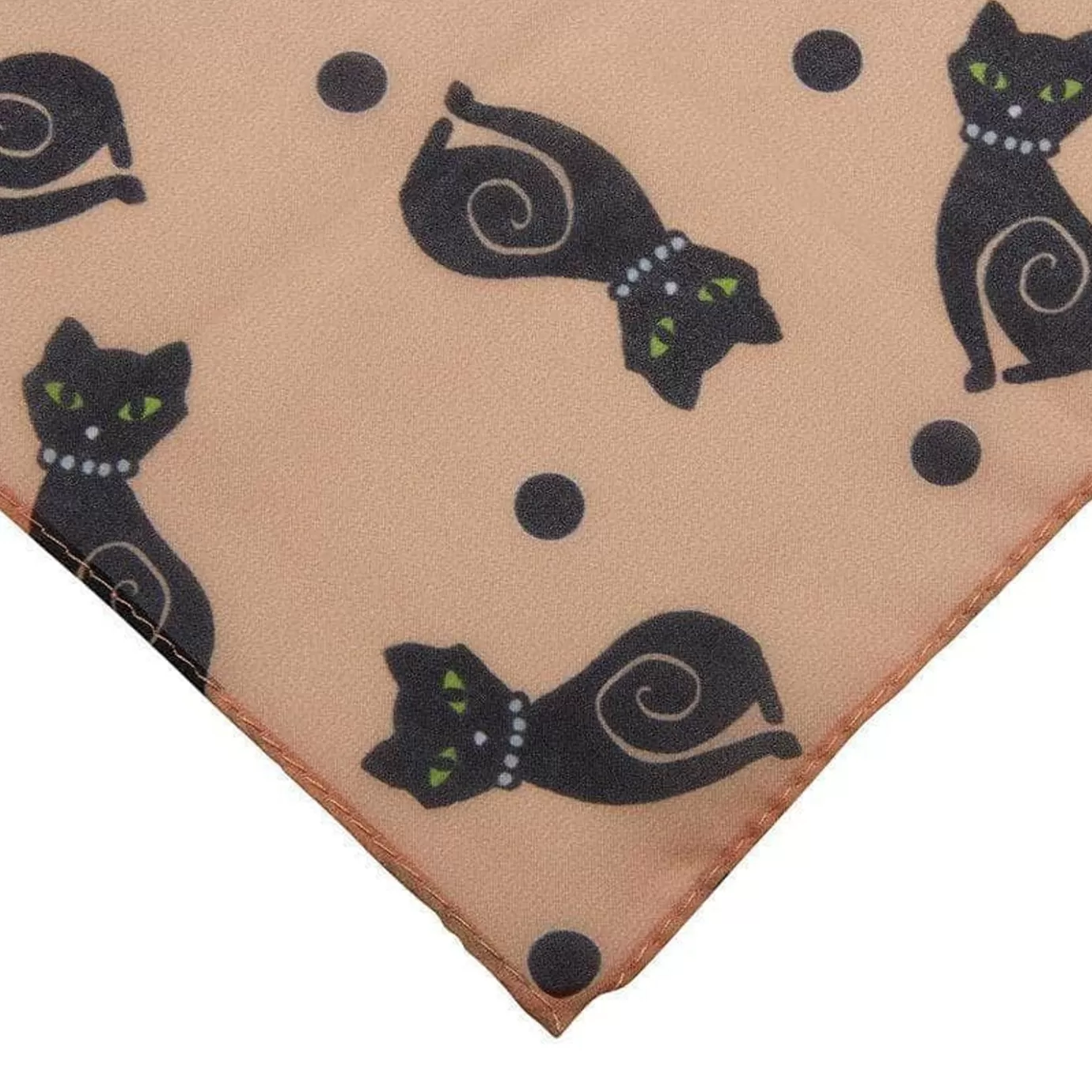 Erstwilder Meow At Midnight Head Scarf* Scarves